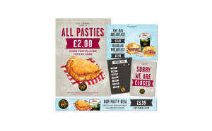 West cornwall pasty artwork